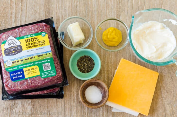 A restaurant-style Smash Burger is one of the tastiest ways to cook a burger. You’ll love the double patty with melted cheese in between. Ingredient for smash burgers