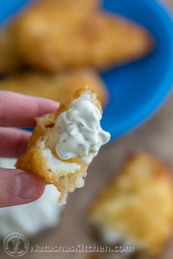 Try this quick and easy tartar sauce recipe and you'll never want store-bought again! | NatashasKitchen.com